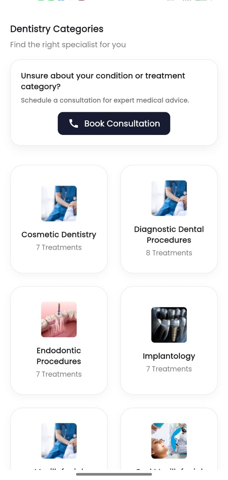 Medivoy Medical Tourism App Interface
