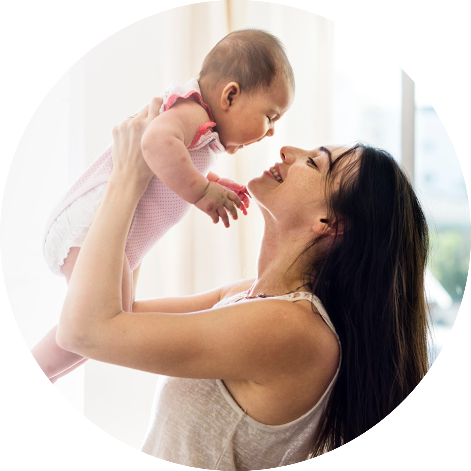 Happy family after IVF